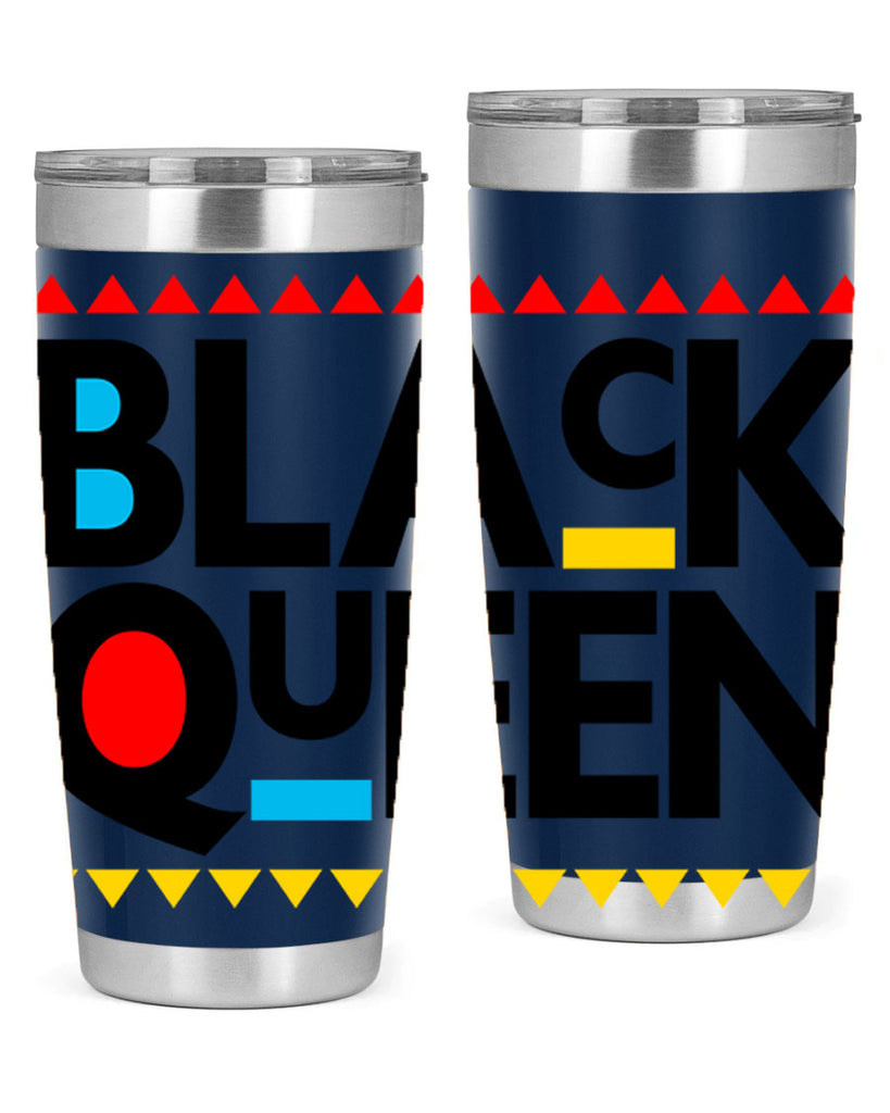 black queen 222#- black words phrases- Cotton Tank