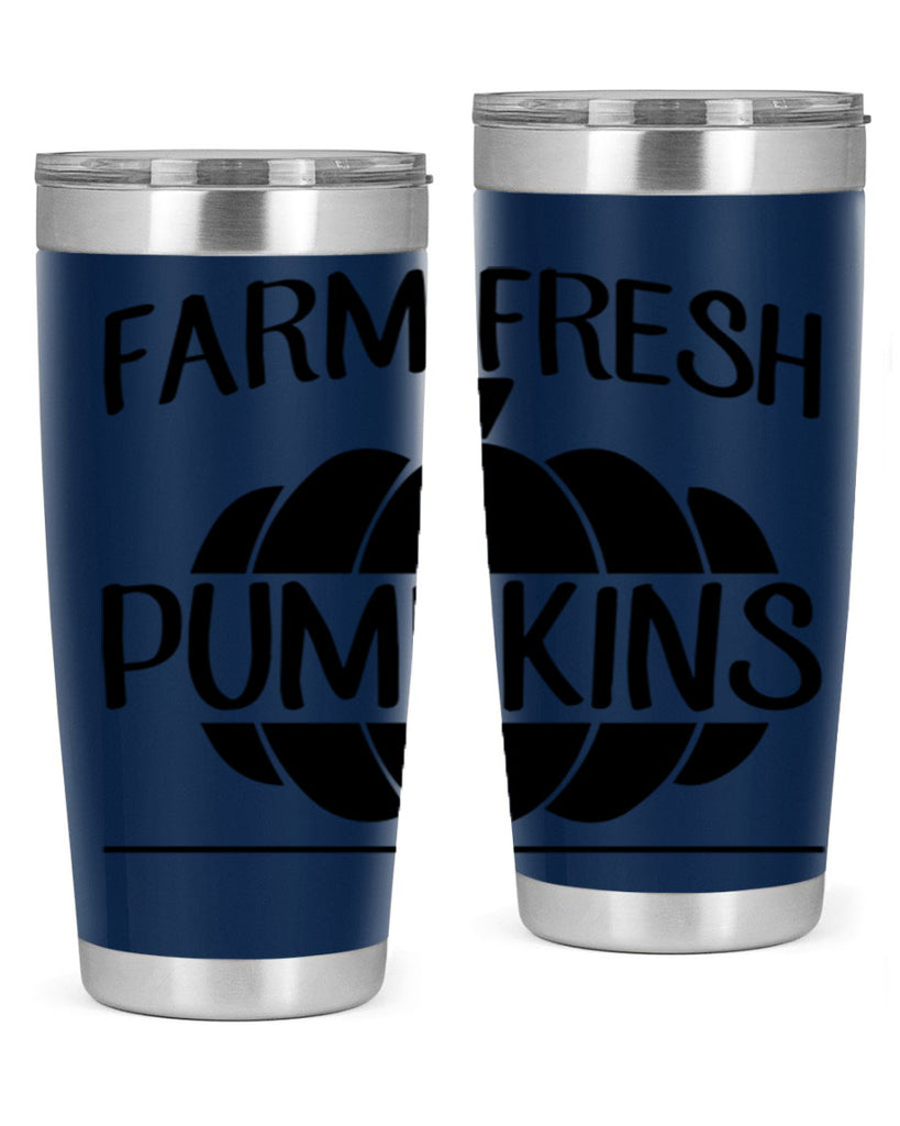 farm fresh pumpkins 173#- fall- Tumbler