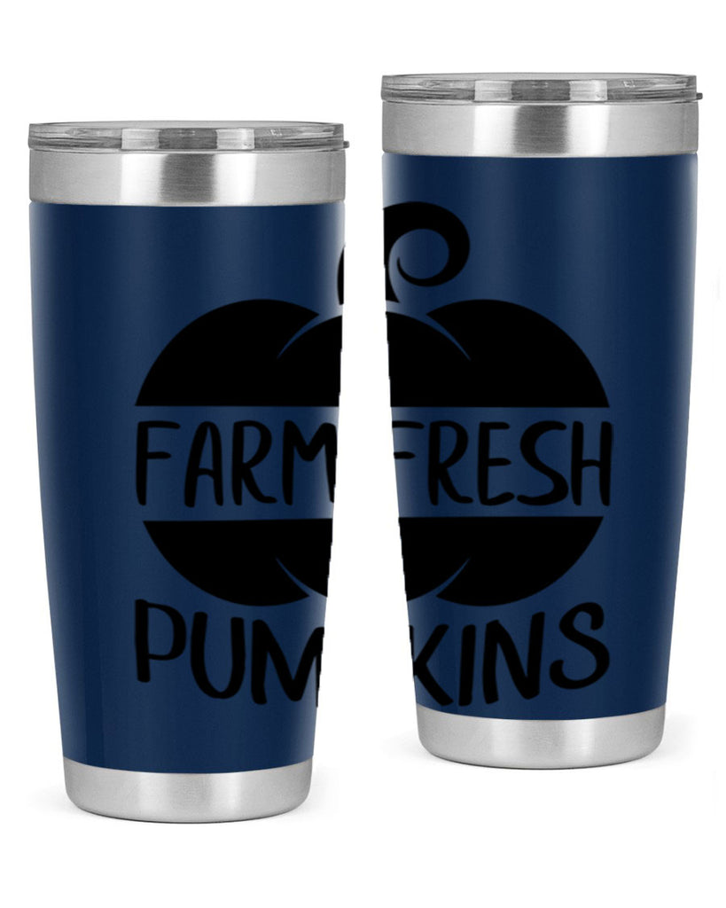 farm fresh pumpkins 174#- fall- Tumbler