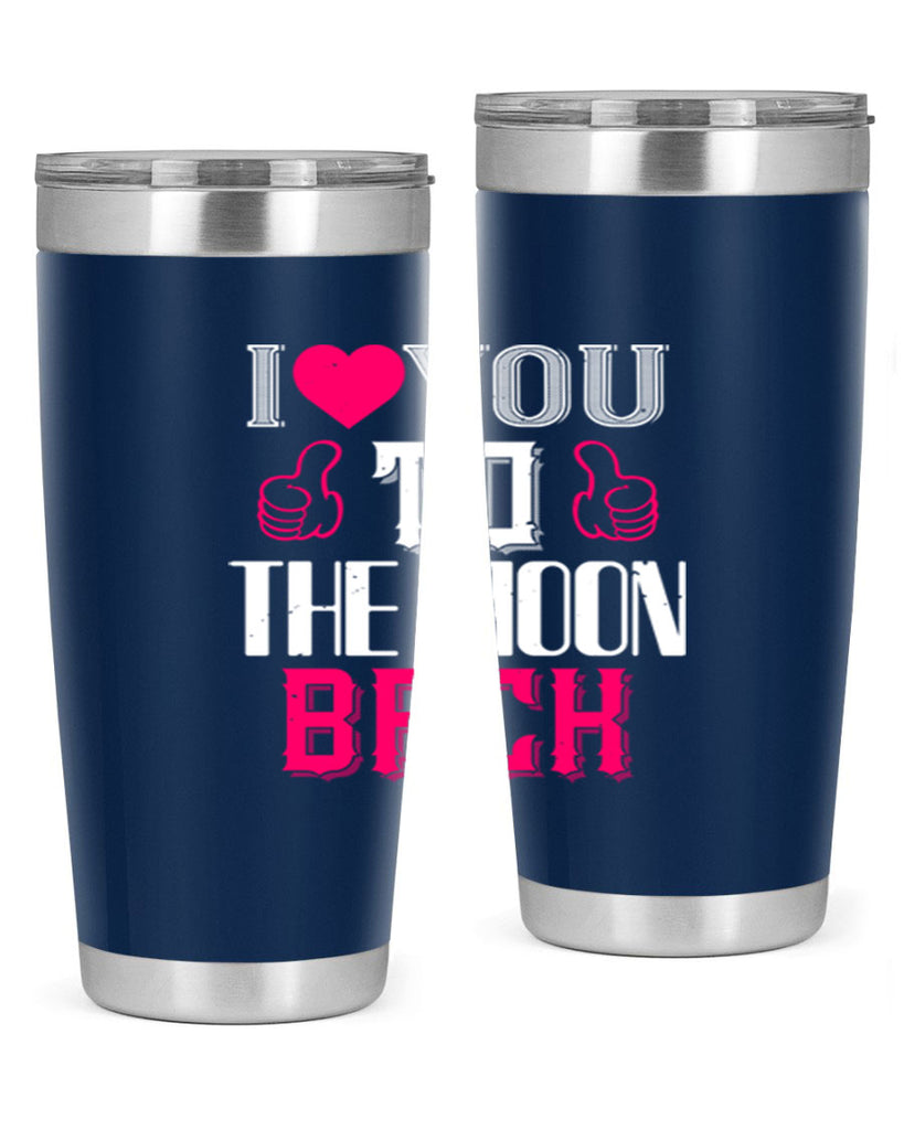 ilove you to the moon beach 49#- valentines day- Tumbler