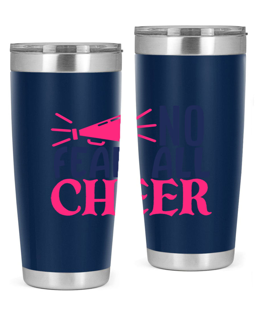 no fear all cheer 1739#- cheer- Tumbler