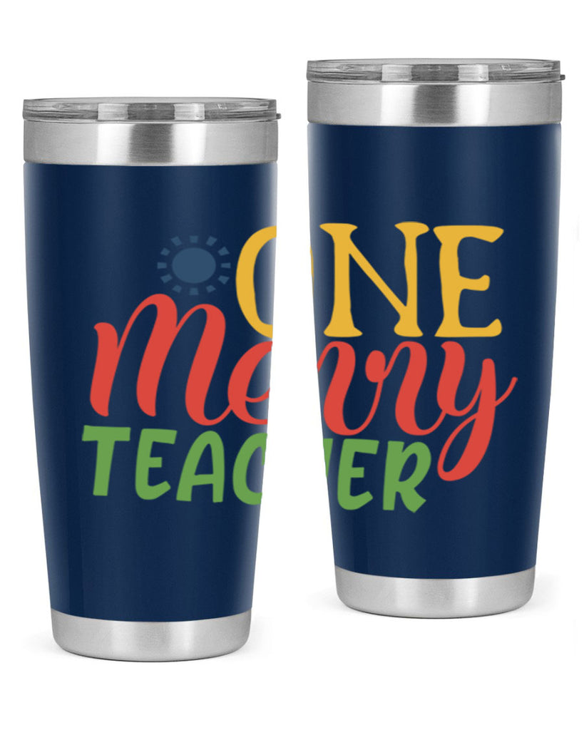 one merry teacher Style 162#- teacher- tumbler