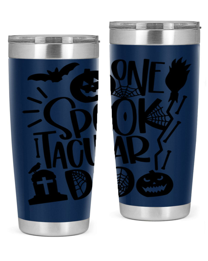 one spooktacular dad 37#- halloween- Tumbler
