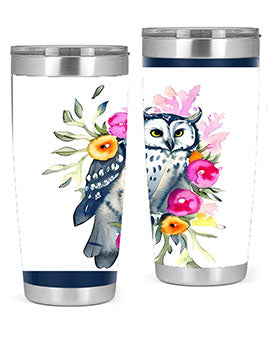 owl 8#- owl- Tumblers