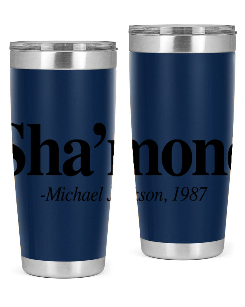 shamone 37#- black words phrases- Cotton Tank