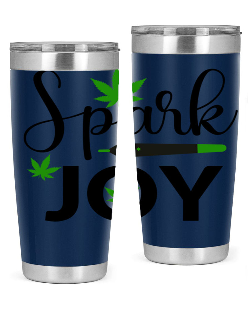 spark joy 250#- marijuana- Tumbler