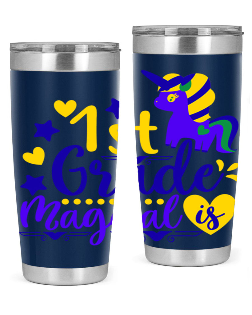 st grade magical 63#- mardi gras- Tumbler