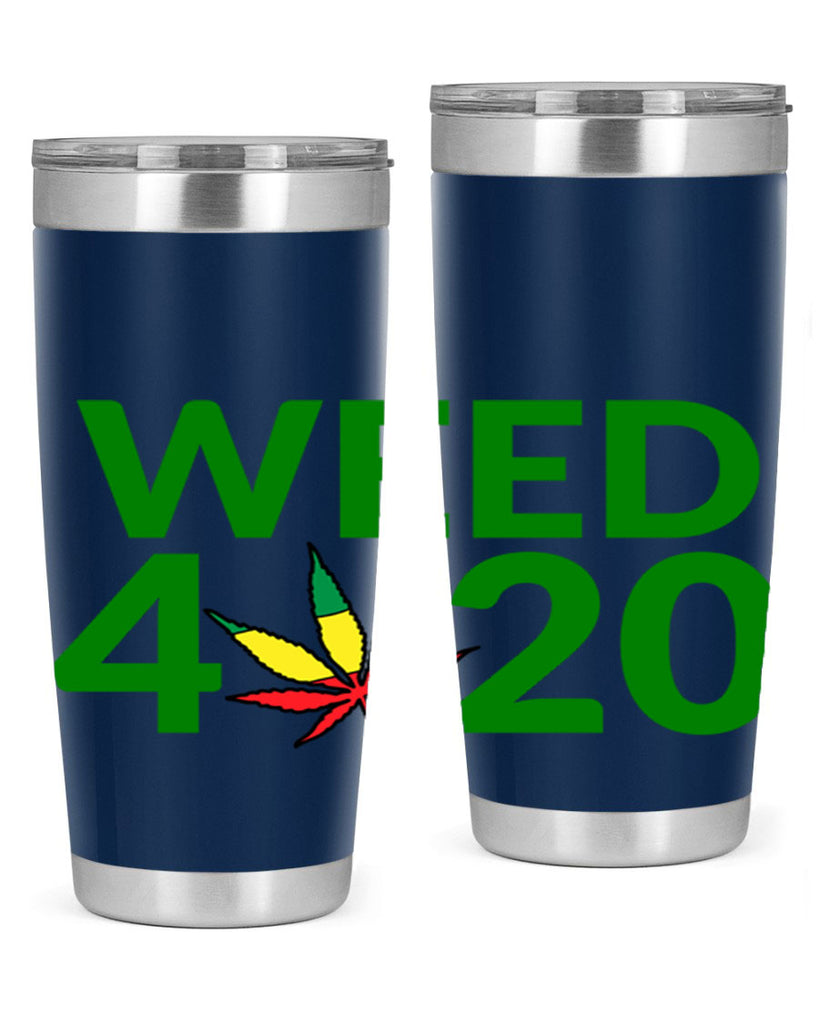 weed 420 cannabis 281#- marijuana- Tumbler