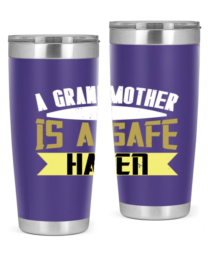 A Grandmother is a safe 41#- grandma - nana- Tumbler