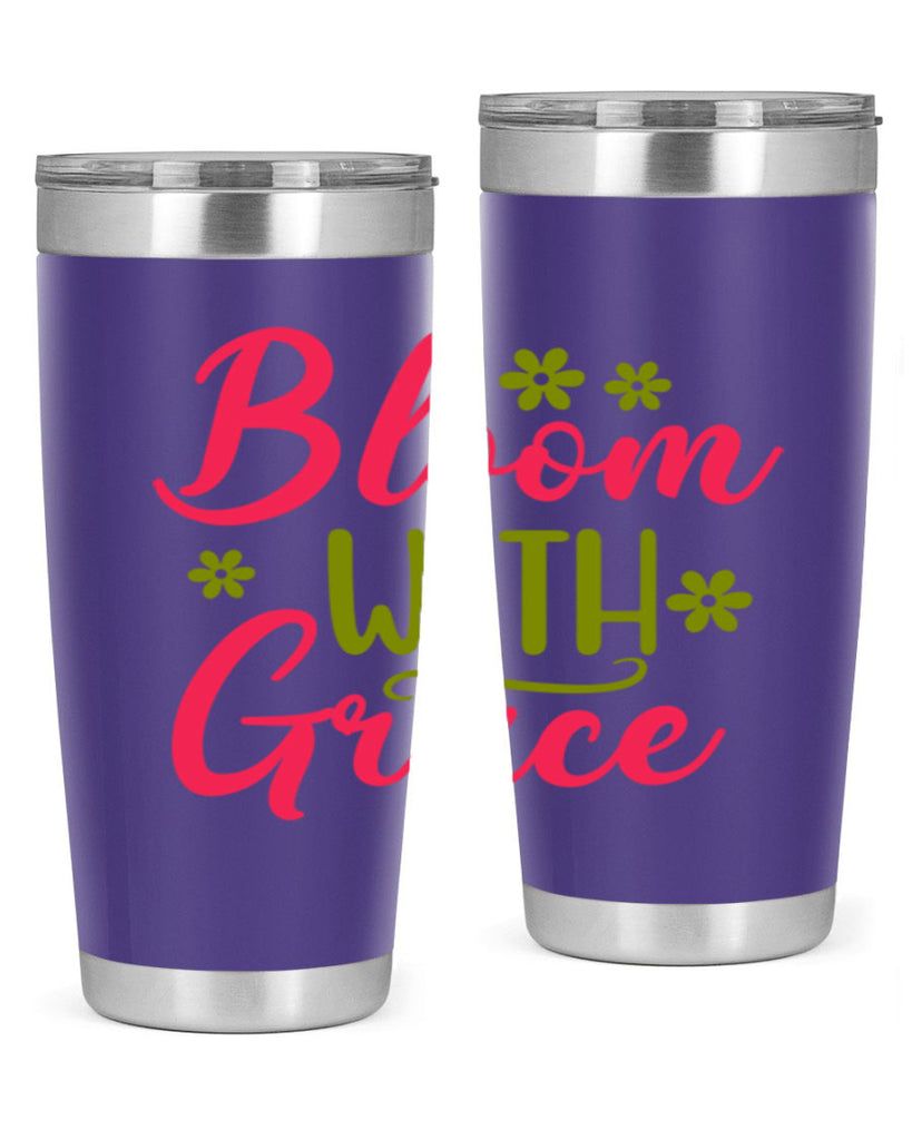 Bloom With Grace 80#- spring- Tumbler