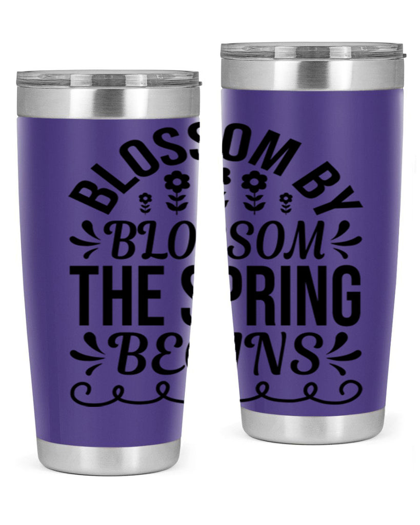Blossom by blossom the spring 93#- spring- Tumbler
