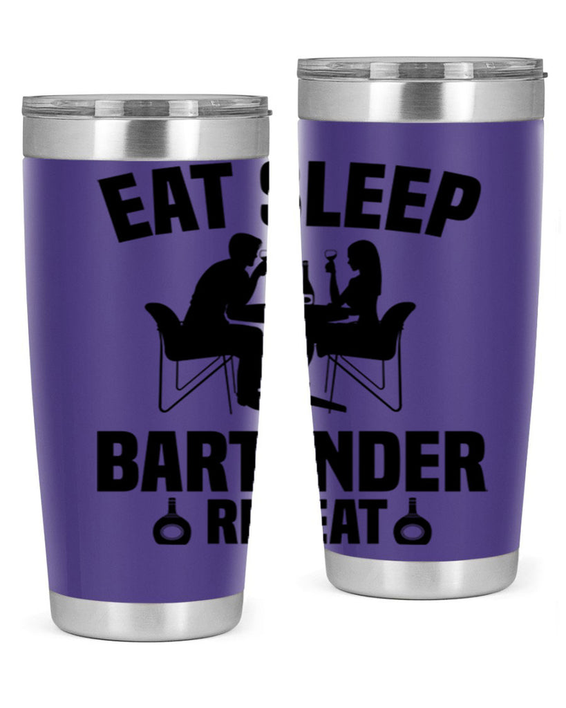 Eat sleep Style 3#- bartender- tumbler