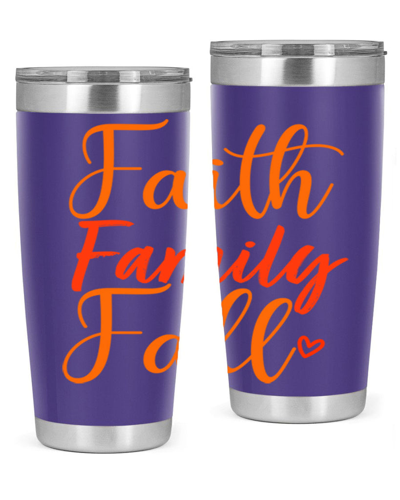 Faith Family Fall Design 81#- fall- Tumbler