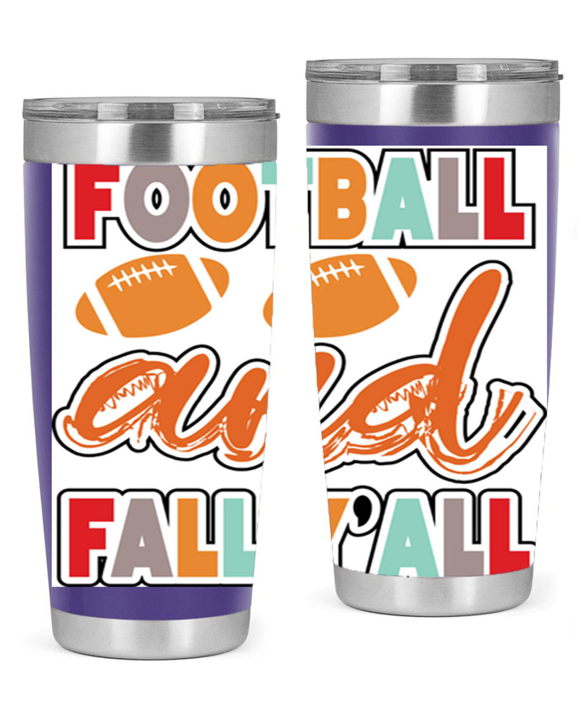 FootballandFallYall 186#- fall- Tumbler