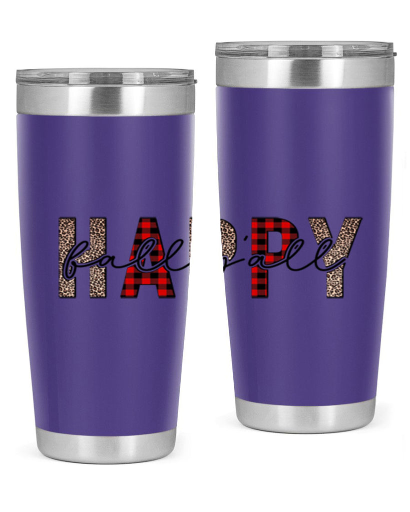 Happy Fall Y all 228#- fall- Tumbler