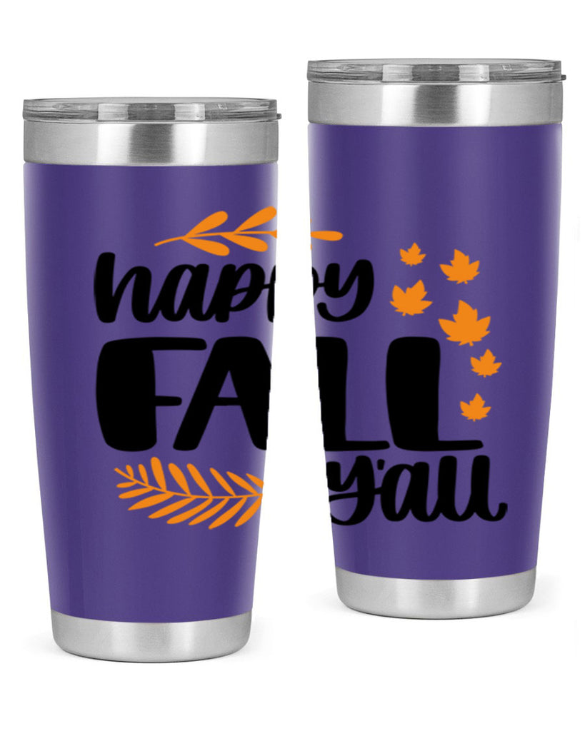 Happy Fall Yall 490#- fall- Tumbler