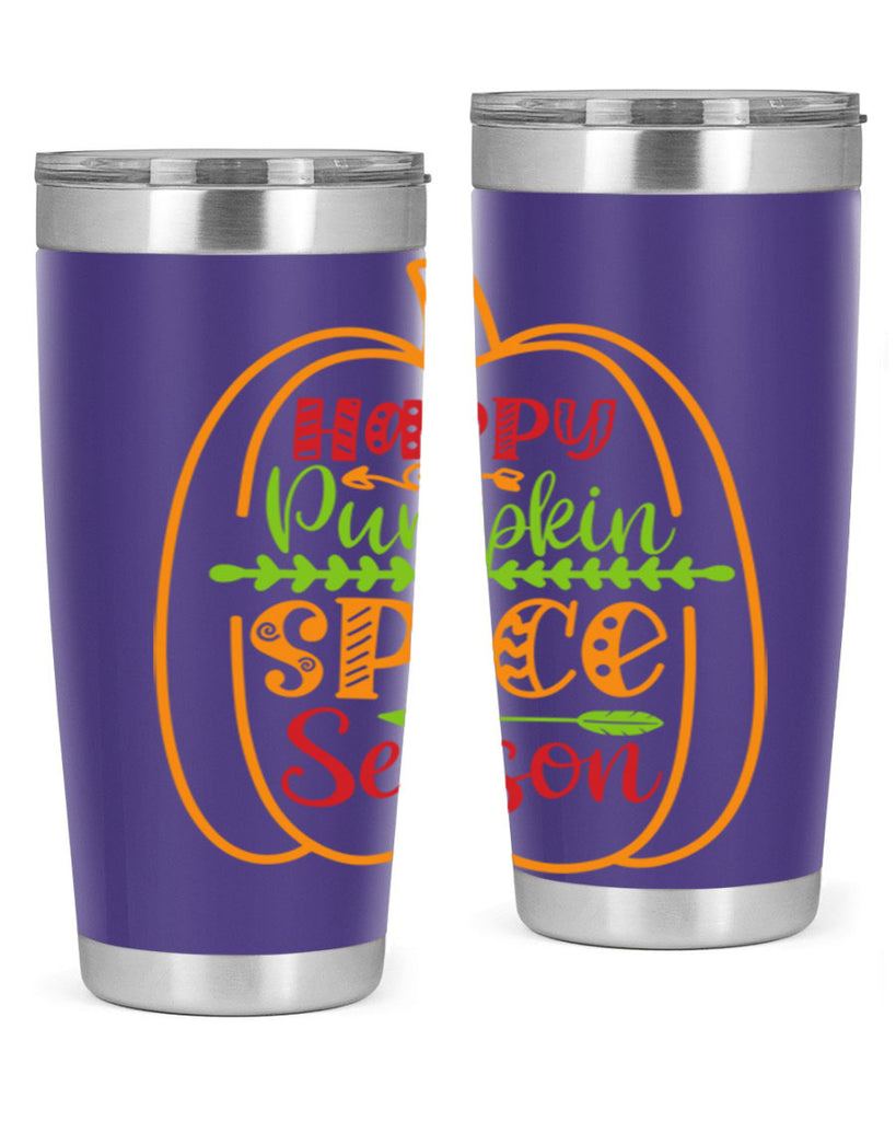 Happy Pumpkin Spice Season 243#- fall- Tumbler