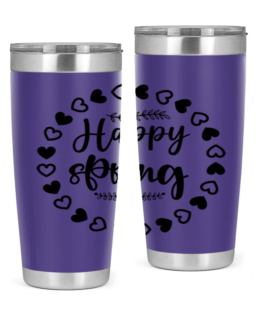 Happy Spring 174#- spring- Tumbler