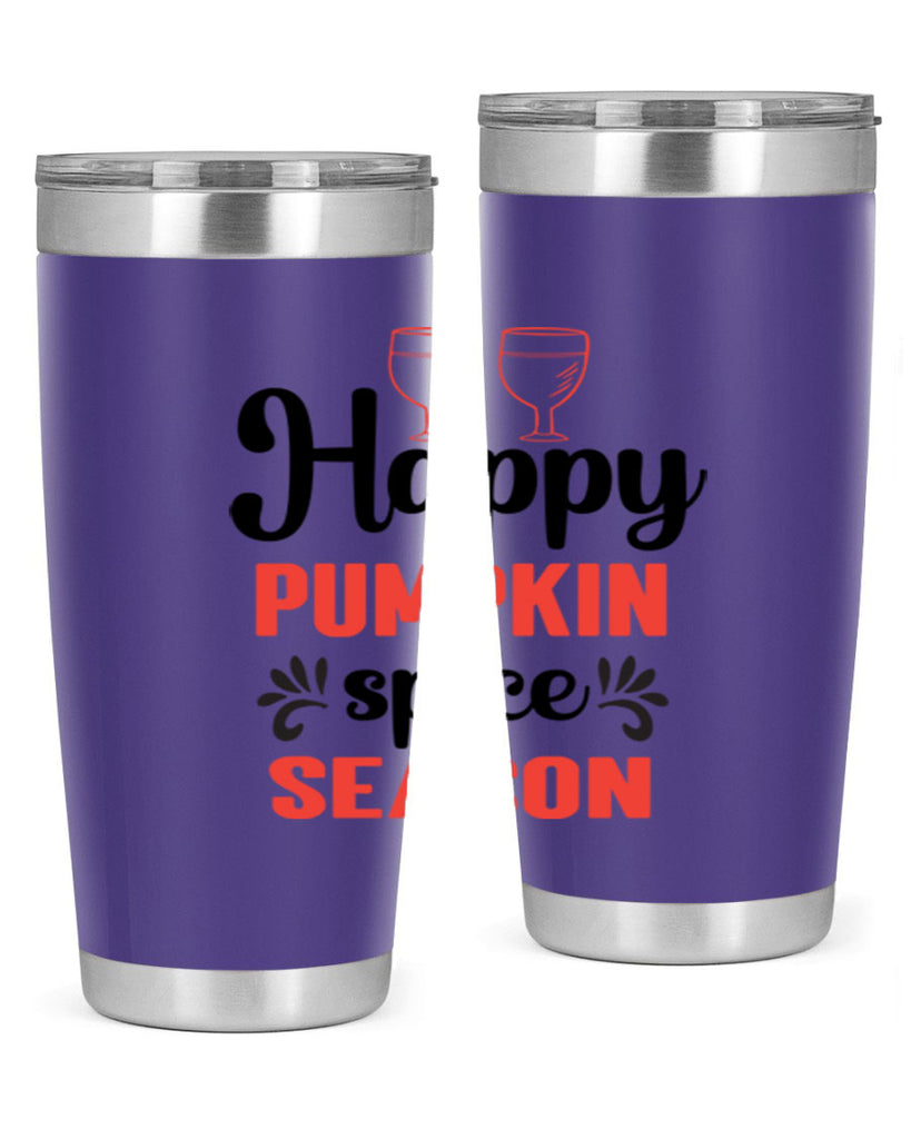 Happy pumpkin spice season 244#- fall- Tumbler