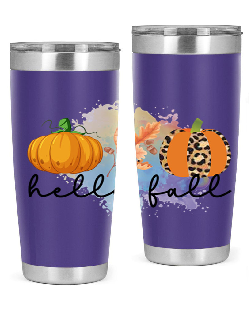 Hello Fall 277#- fall- Tumbler