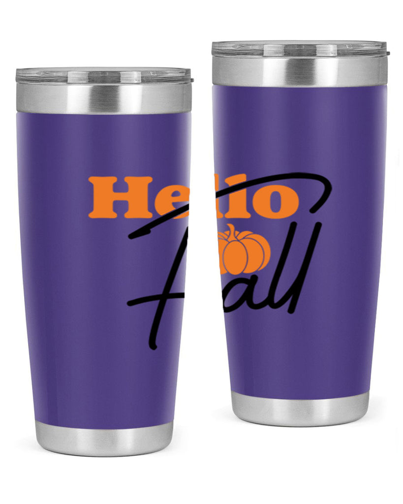 Hello Fall 279#- fall- Tumbler