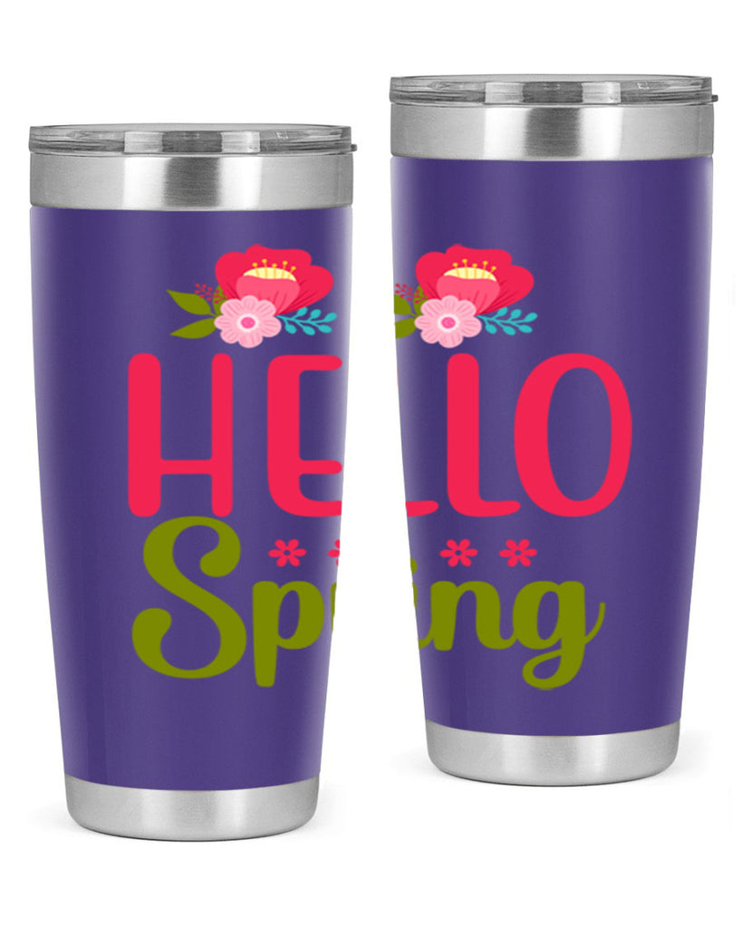 Hello Spring 186#- spring- Tumbler
