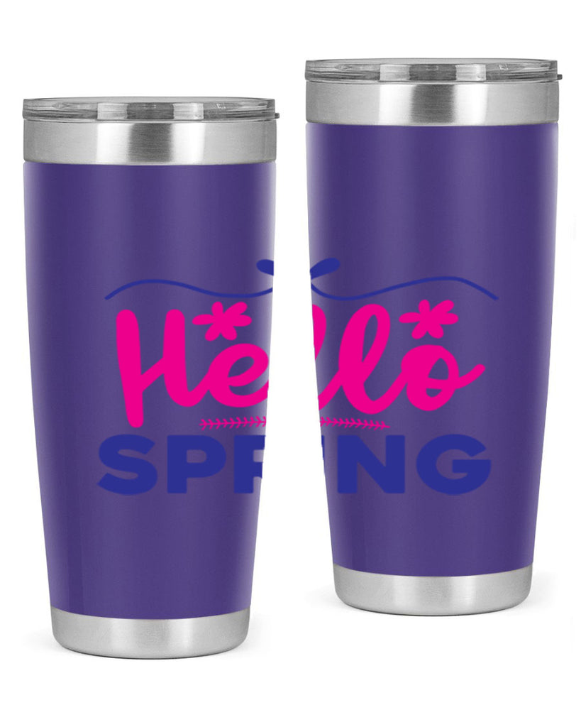Hello Spring 212#- spring- Tumbler