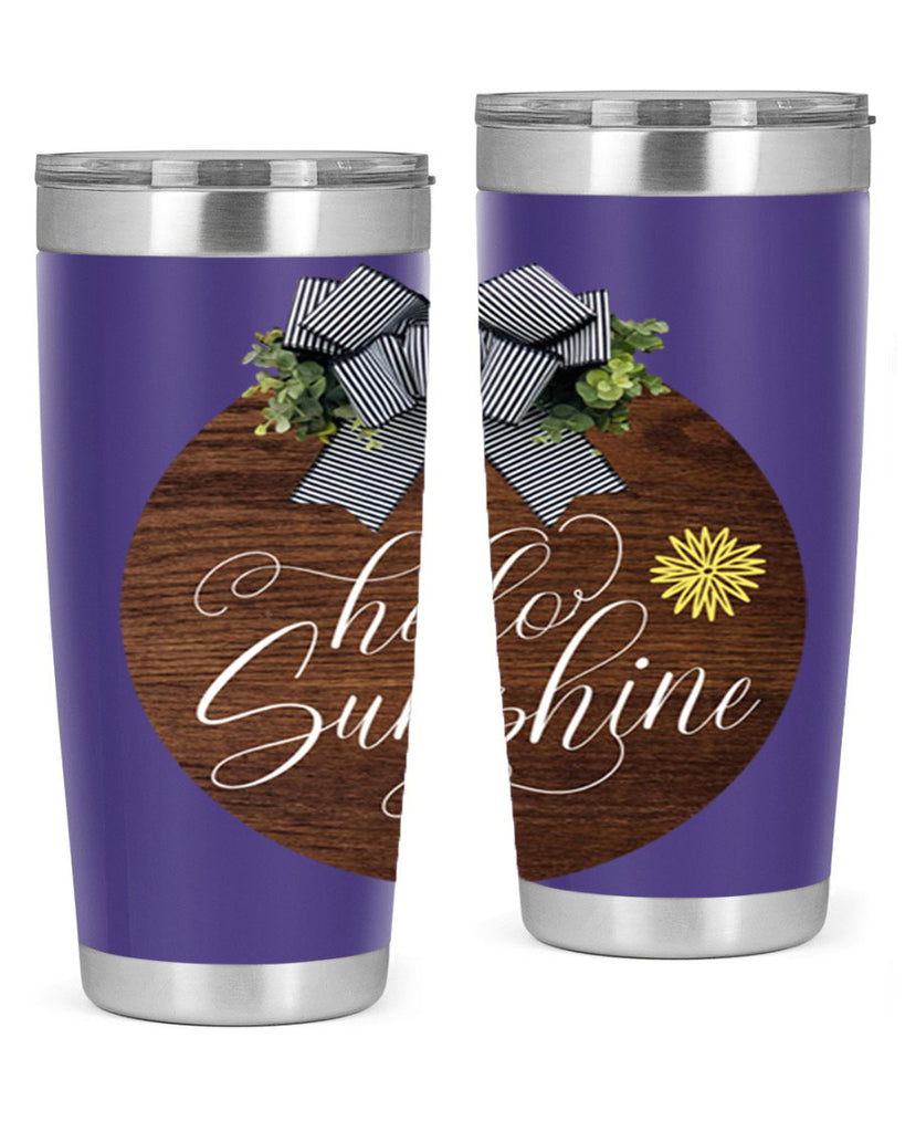 Hello Spring Lettering Mockup200#- spring- Tumbler