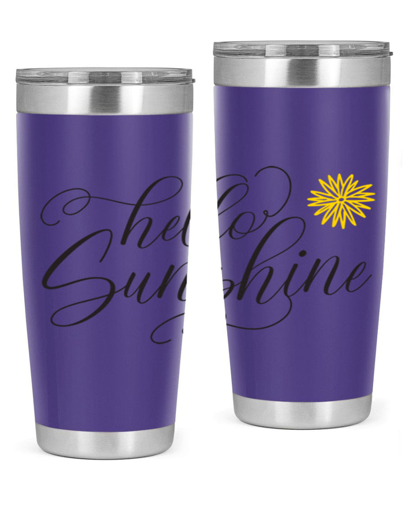 Hello Spring Lettering201#- spring- Tumbler