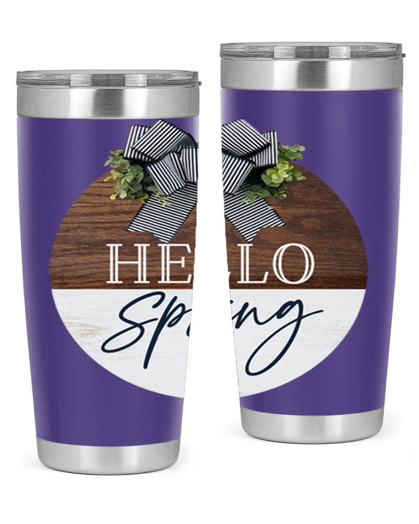 Hello Spring basic Mockup187#- spring- Tumbler