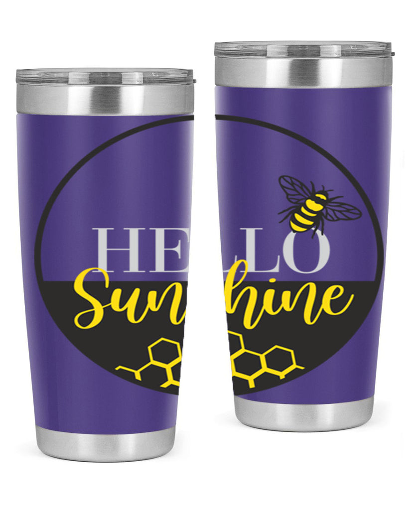 Hello Sunshine and bee216#- spring- Tumbler