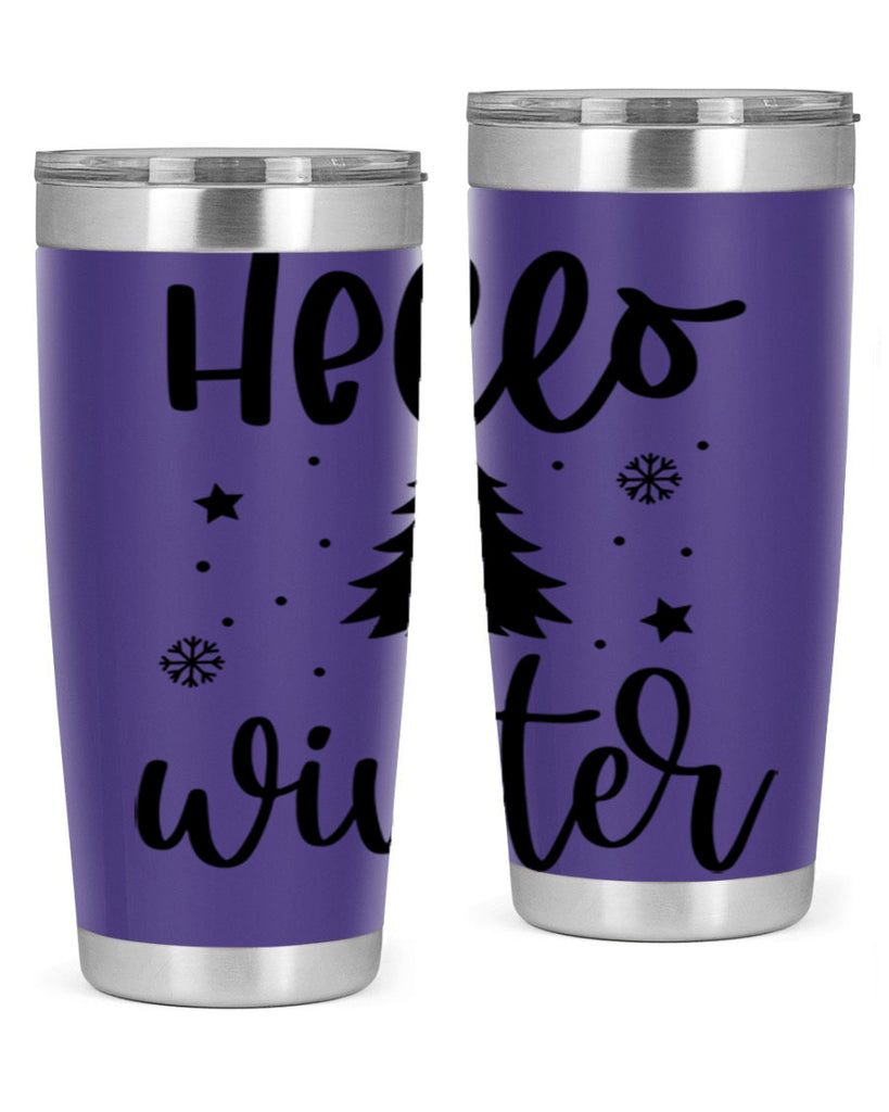 Hello Winter 162#- winter- Tumbler