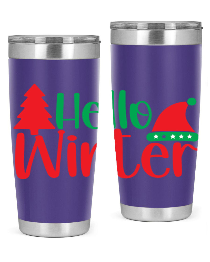 Hello Winter 180#- winter- Tumbler