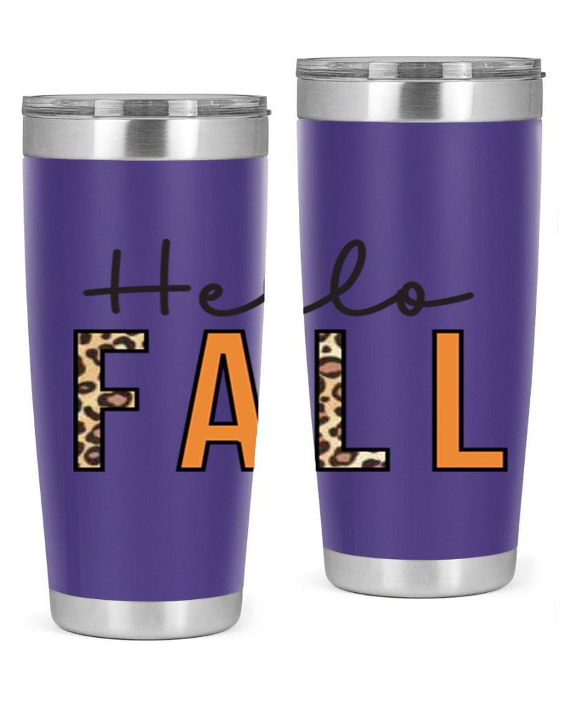 Hello fall 276#- fall- Tumbler