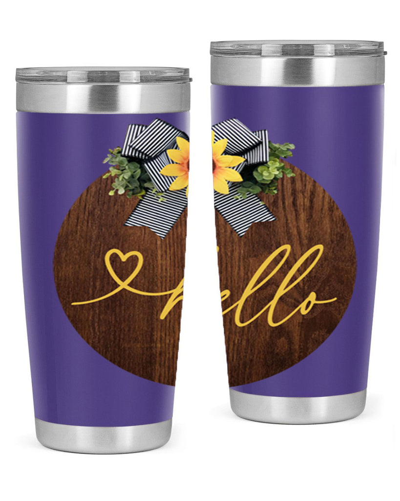 Hello heart Mockup182#- spring- Tumbler