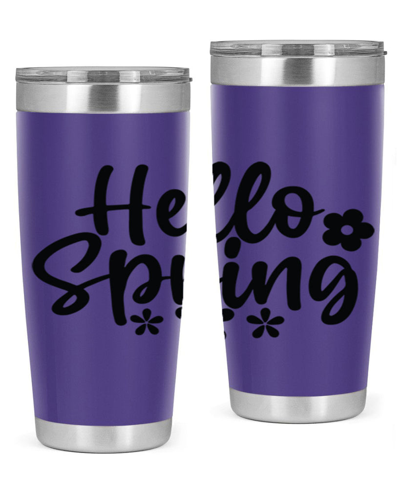 Hello spring  design 232#- spring- Tumbler