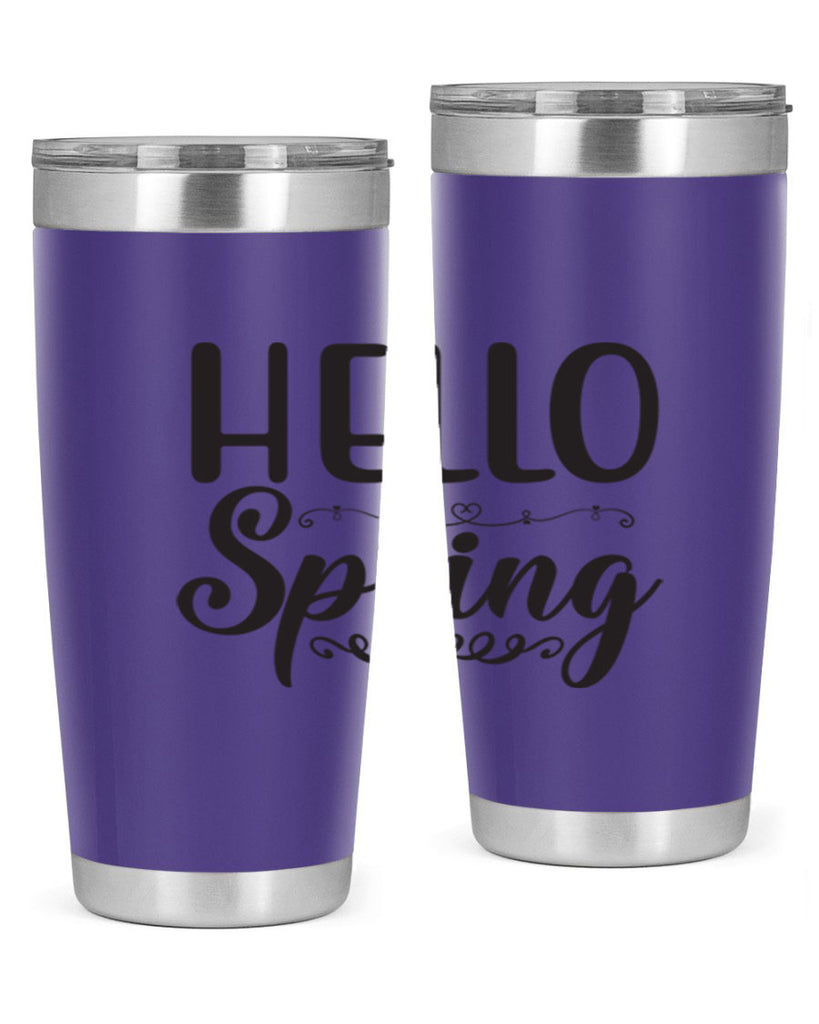Hello spring 185#- spring- Tumbler