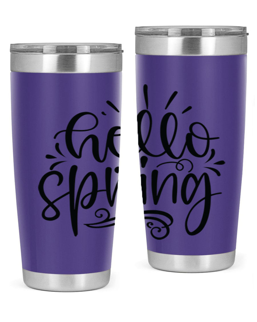 Hello spring 3#- spring- Tumbler