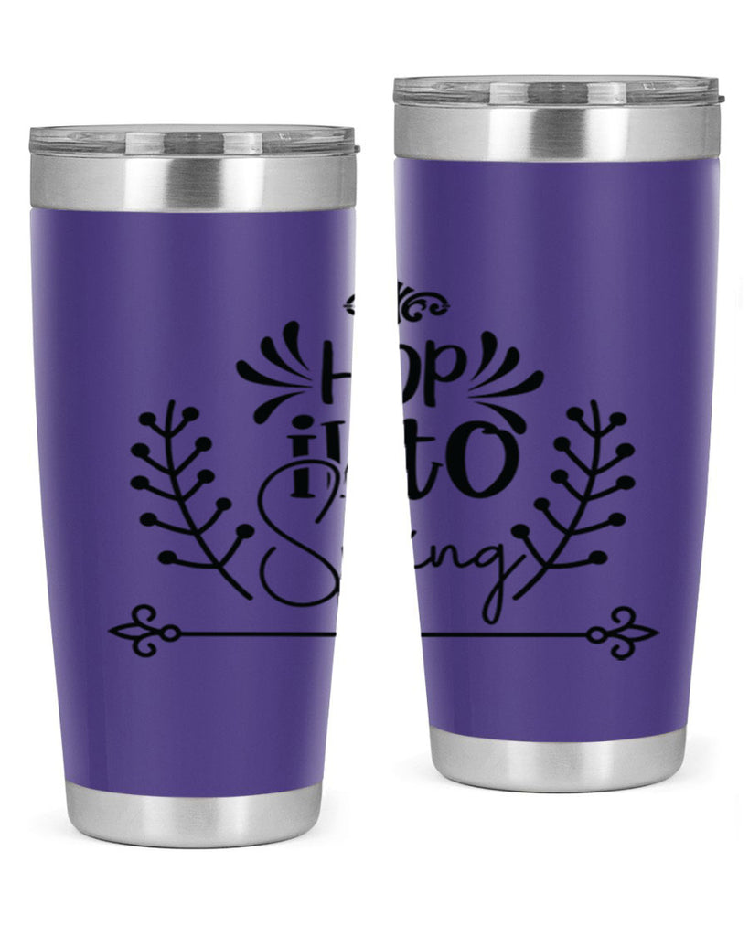 Hop into Spring 248#- spring- Tumbler