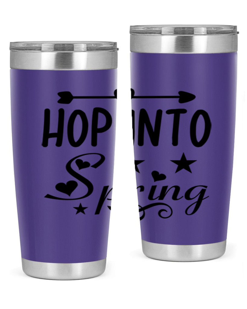 Hop into Spring 249#- spring- Tumbler