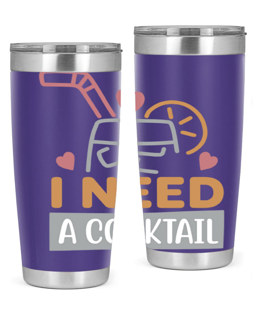 I Need A Cocktail 107#- fashion- Cotton Tank