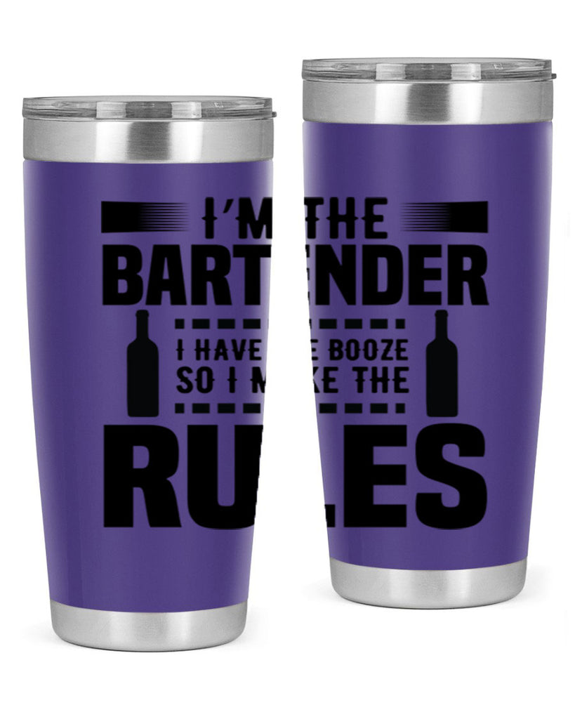 I am the Bartender Style 2#- bartender- tumbler
