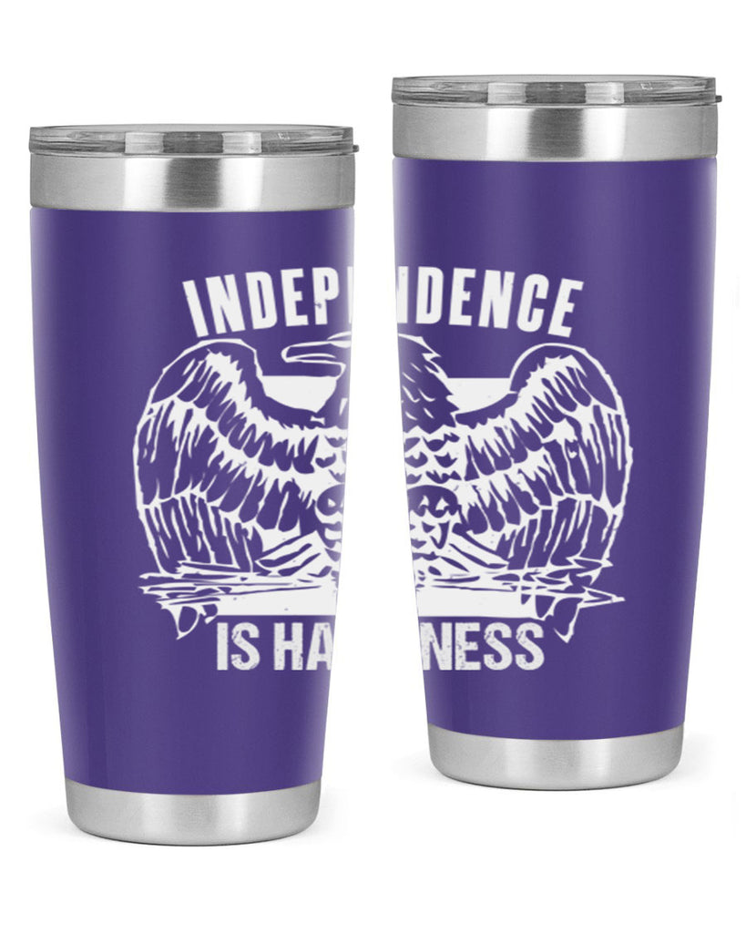 Independence is happiness Style 24#- Fourt Of July- Tumbler