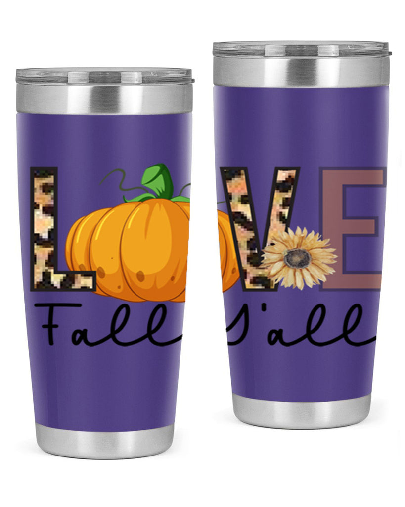 Love FALL YAll 410#- fall- Tumbler