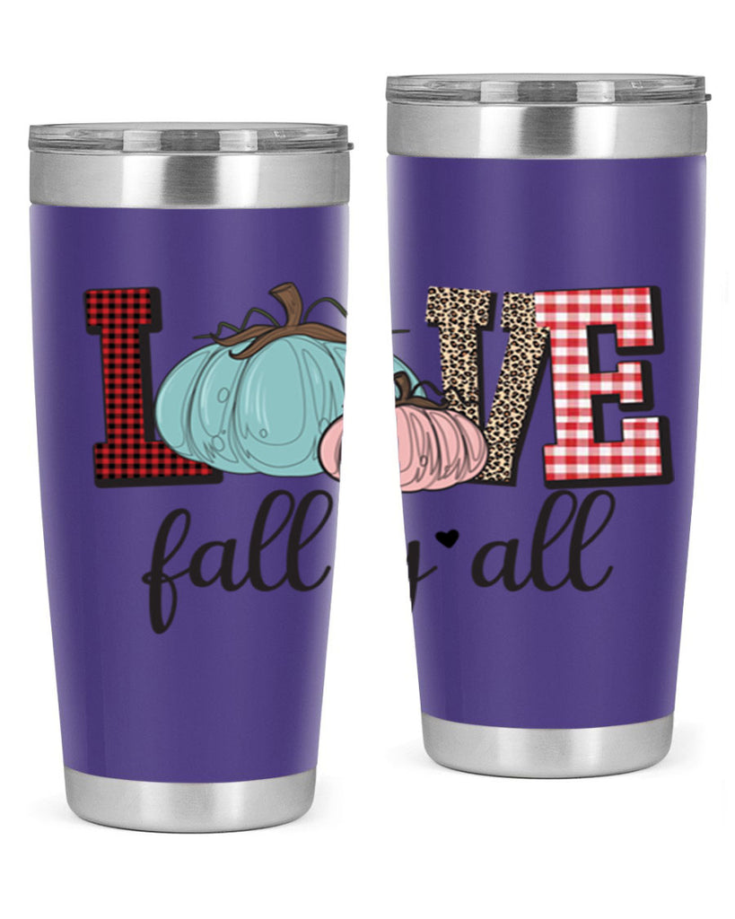 Love Fall Yall 409#- fall- Tumbler