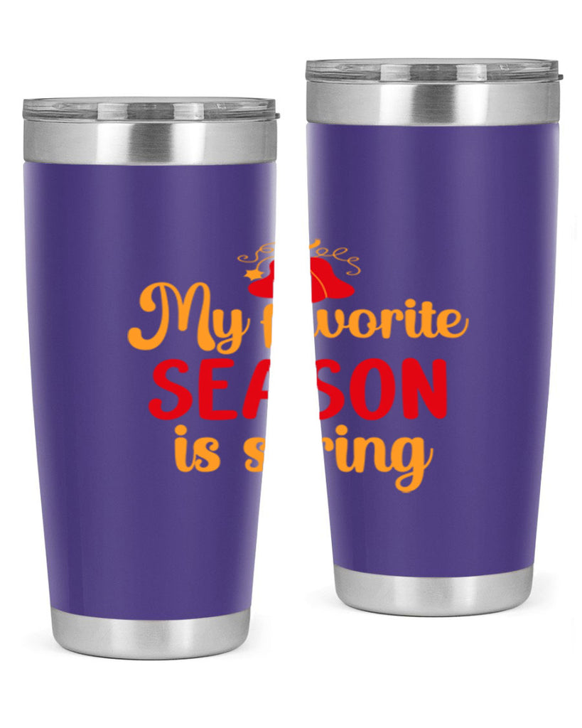 My favorite season is spring 343#- spring- Tumbler