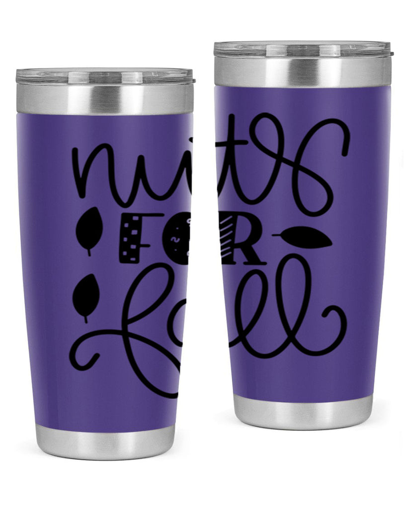 Nuts For Fall 446#- fall- Tumbler