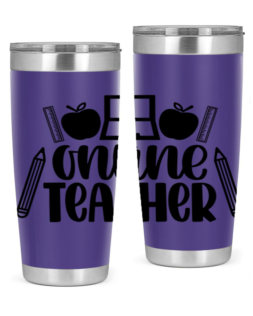 Online Teacher Style 61#- teacher- tumbler