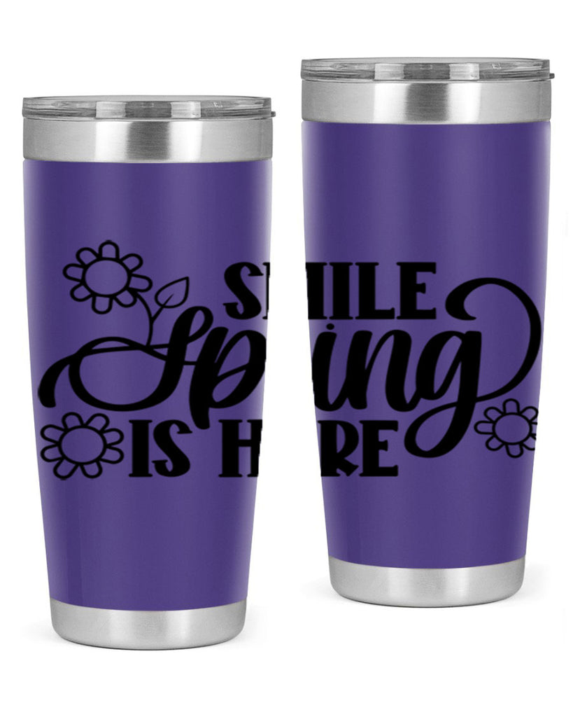 PNG_Smile Spring Is Here395#- spring- Tumbler