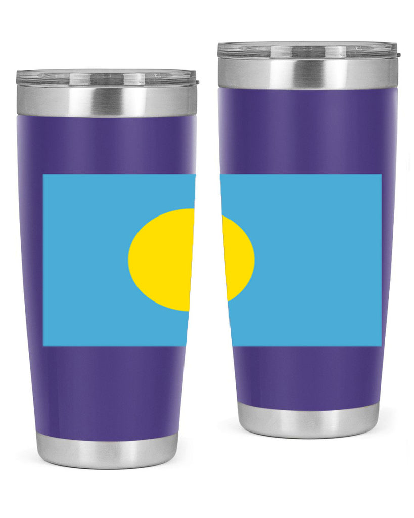 Palau 65#- world flags- Tumbler